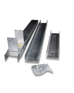 Support for tube auger 1m f/RS300